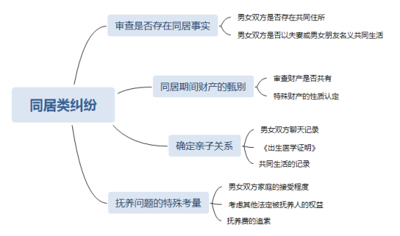 202504上海一中院--涉非婚同居类纠纷案件的审理思路和裁判要点